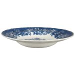 Suppenteller 22,2 cm Enoch Wedgwood Avon Cottage Blau gebraucht - gut