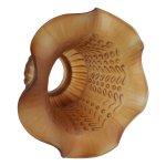 Lampenschirm Ersatzglas Ersatzschirm Glasschirm Braun