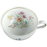 Teetasse Tasse Goldrand Schirnding Bavaria Blumendekor...