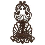 Schlauchhalter Gusseisen Ornamental