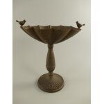 Vogeltränke Eisen antikbraun H.32cm