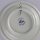Blauw Delfts Distel handgemalt Wandteller Blumenmuster D 16 cm