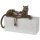Bronzeskulptur Bronzefigur Panther Art-Deco-Stil