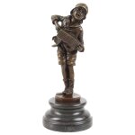 Bronzeskulptur Bronzefigur Lazzarone genannt