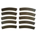 10er Set 1/1 gebogenes Gleis M H0 Märklin gebraucht - gut