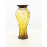 Vase Kameeglas Baluster Libelle