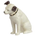 Gusseisen Nipper-Hund Spardose