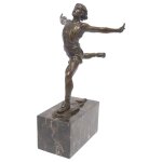 Bronzeskulptur Bronzefigur Das Ziel