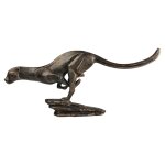 Figur Gusseisen Puma rennend