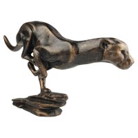 Figur Gusseisen Puma rennend