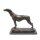 Bronzeskulptur Bronzefigur Windhund