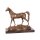 Bronzeskulptur Bronzefigur Ibrahim das arabische Pferd