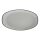 Servierplatte Steakplatte 33x19,5 cm Arzberg Unbestimmten Formen Rand Blau Gold gebraucht - gut
