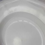Suppenteller 24,5 cm Rosenthal Chippendale Weiß Uni gebraucht - akzeptabel