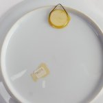 Porzellan Sammelteller Souvenir Teller Wappen Nordrhein-Westfalen D 22 cm