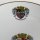 Porzellan Sammelteller Souvenir Teller Wappen Nordrhein-Westfalen D 22 cm