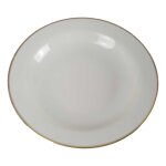 Suppenteller Goldrand 22,5 cm Eschenbach Rita gebraucht -...