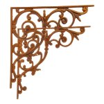 2er Set Wandkonsole Gusseisen