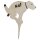Gartenstecker Gusseisen No Dog Shit