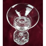 2er Set Kerzenhalter Kerzenständer Glas H 15,5 cm