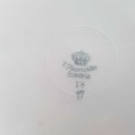 Kuchenteller Dessertteller Goldrand 19 cm Zeh Scherzer Kronester Bavaria Unbestimmten Formen gebraucht - gut