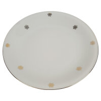 Kuchenteller Dessertteller Goldrand Golddekor ohne...