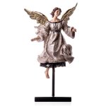 Figur Kunststein Engel #85045