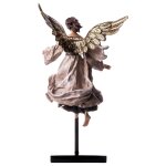 Figur Kunststein Engel #85045