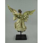 Figur Kunststein Engel #85045