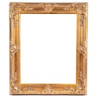 Holzrahmen Bilderrahmen Spiegelrahmen Gold #85100