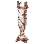 Porzellan mit Bronze Vase Engeln #85167