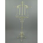 Ständer Eisen rustikal weiß H.135cm