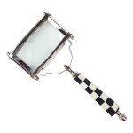 Leselupe Handlupe Vergrößerungsglas vernickelt...