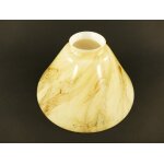Schirm gelb marmoriert Gh.6cm D.20cm