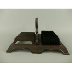 Schuhschaber Gußeisen rustikal braun L.27x15cm