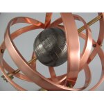 Sonnenuhr Alu Kupfer/Mes. Farbig H.50x35x29cm