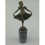 Bronzeskulptur Bronzefigur Tänzerin #85969