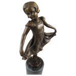 Bronzeskulptur Bronzefigur Tänzerin #85969