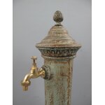 Zapfsäule Gußeisen farbig H.78x33cm