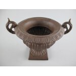 Urn Antik Eisen ROSTIG farbig H.27x37cm