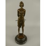 Bronzeskulptur Bronzefigur Frau #86013