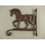 Wandhaken PFERD Eisen Farbig L.33x31cm