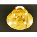 Schirm gelb marmoriert Gh.6cm D.20cm #86156