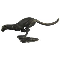Bronzeskulptur Bronzefigur Leopard #86183