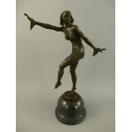 Bronzeskulptur Bronzefigur Frau #86239
