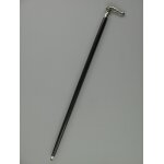 Spazierstock Eleganz Holz/vernickelt L.92cm