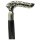 Spazierstock Eleganz Holz/vernickelt L.92cm