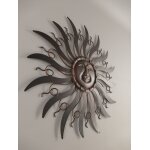 W.Ornament SON! Eisen Kupfer ant. Braun D.53cm