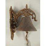 Wandglocke Gußeisen Glatt KLEIN H.24cm P/St.