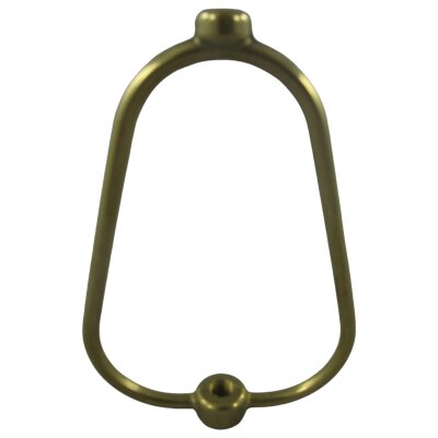 Lampenhalter(Gaffel) Messing H.15x10cm